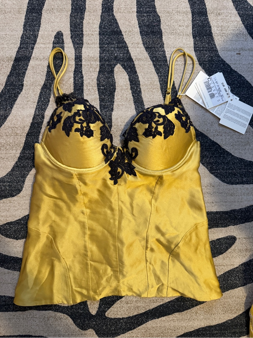 La Perla top with tags